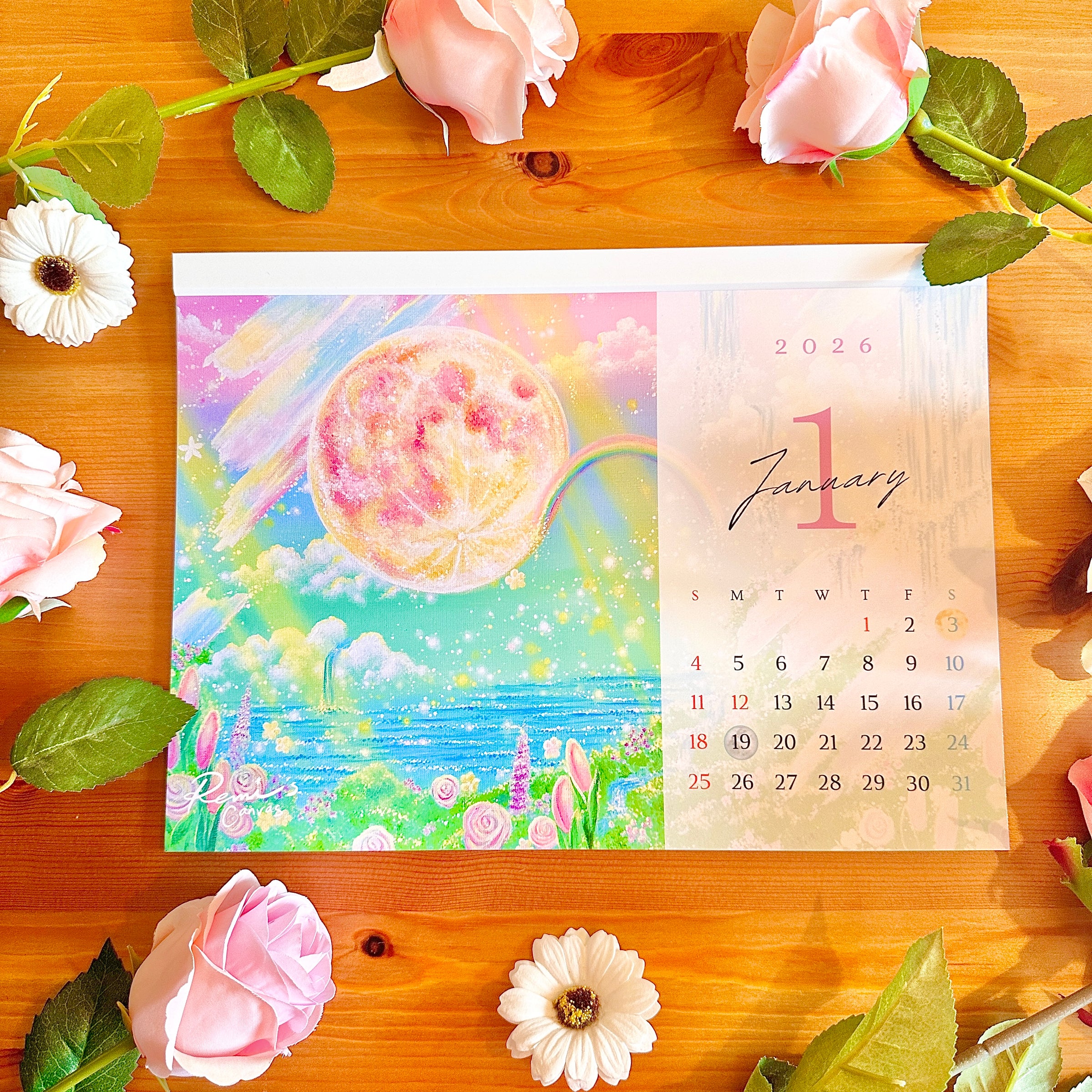 2026 Calendar 【お得なセット】 卓上カレンダー(はがきサイズ