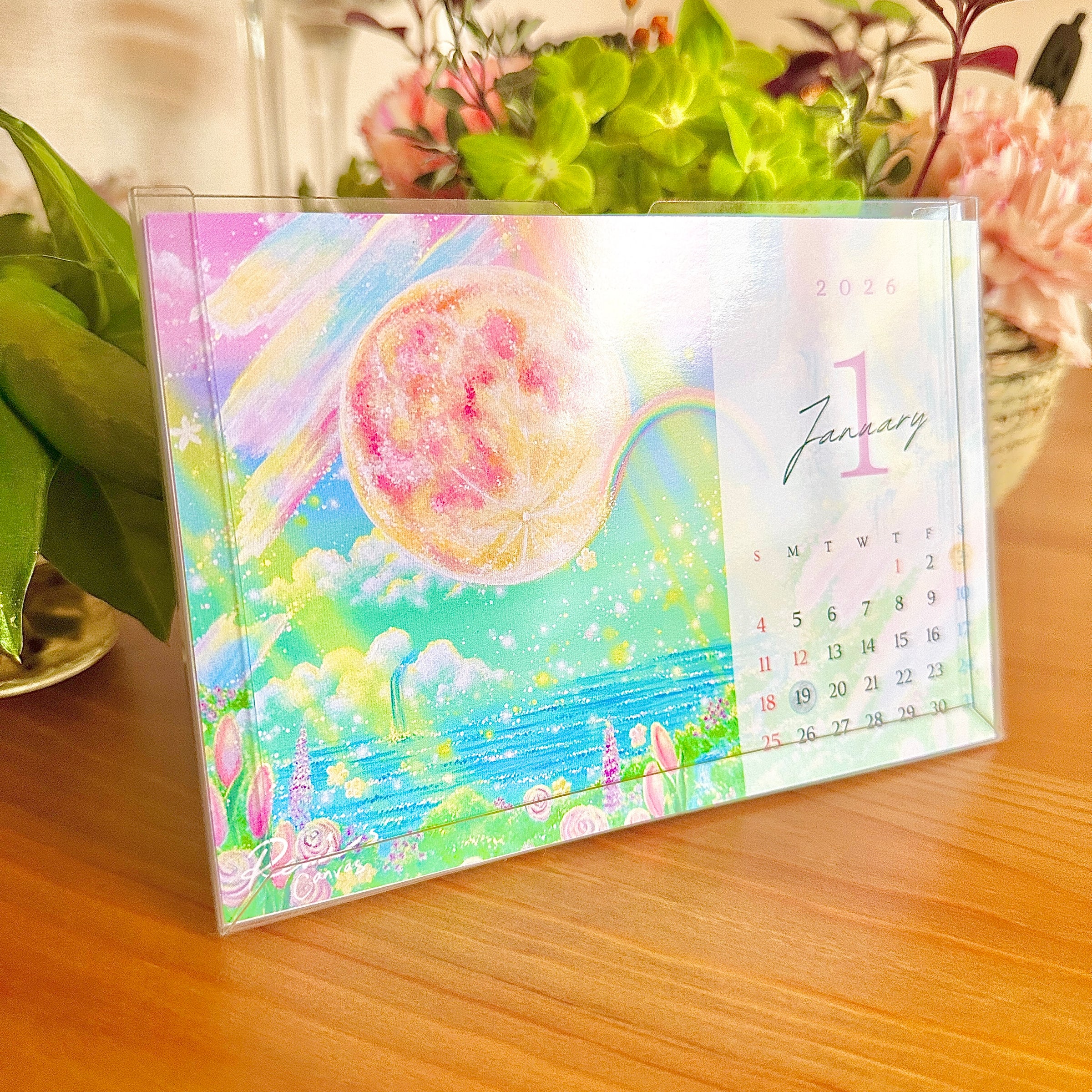 2026 Calendar 【お得なセット】 卓上カレンダー(はがきサイズ